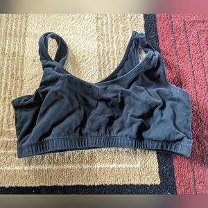 Black Sports Bra